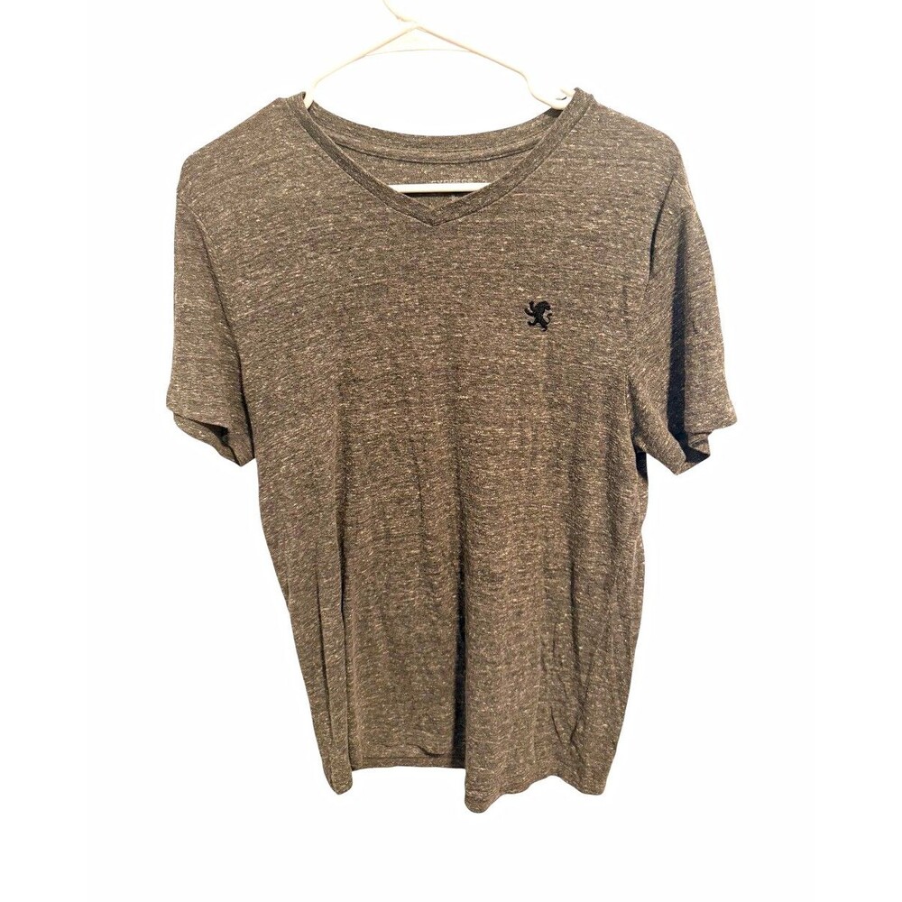 Express Men's Gray Logo Crew Neck Short Sleeve T-Shirt Size M